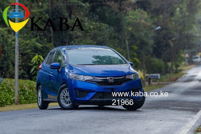 honda-fit-2017-modelkdr-1300cc-petrolgk3-leather-interior-alloy-rims-good-tyressteering-controls-33000km-genuine-mileage-blue-colour-big-0