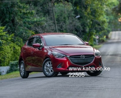 MAZDA DEMIO NEW SHAPE,1300CC, PETROL,KDS REG,2018 MODEL,I-STOP,LANE ASSIST, ORIGINAL MAZDA ALLOYS,PARKING SENSORS