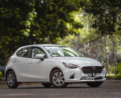 MAZDA DEMIO NEW SHAPE,1300CC, PETROL,KDT REG,2018 MODEL,I-STOP,LANE ASSIST, ORIGINAL MAZDA ALLOYS,PARKING SENSORS