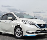 nissan-nissan-note-e-power-medalist-2018-kdt-pearl-white-colour-collision-control-emergency-break-alloy-rims-rear-spoiler-body-kit-small-0