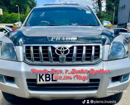 Prado LandCruiser J120 @1,990,000 (Neg), Fully Loaded 7-Seater Leather