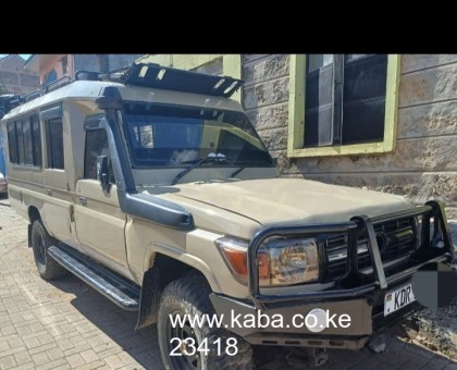 Landcruiser long chasis 75 series.