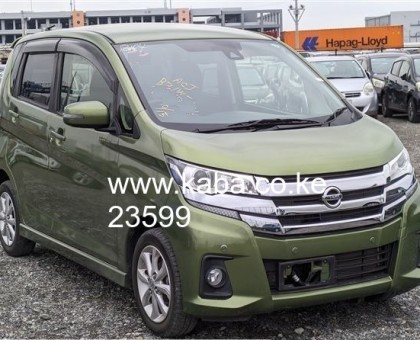 NISSAN DAYZ HIGHWAY STAR, 2018, KDW, 650CC, PETROL, GREEN COLOUR, 360 CAMERA, COLLISION CONTROL,