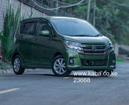 NISSAN DAYZ HIGHWAY STAR, 2018, KDW, 650CC, PETROL,GREEN COLOUR,360 CAMERA,COLLISSION CONTROL